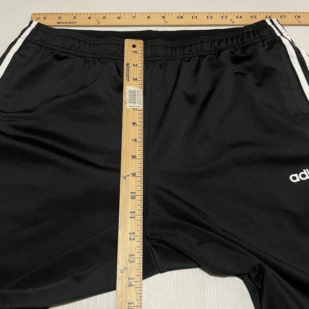 Adidas Men's Athletics Essential Tricot 3-Stripe Pants Black Size XL Track